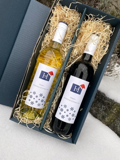 Weihnachtsfreude in Geschenskpackung